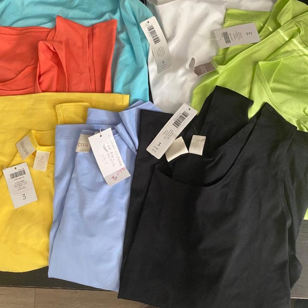 Microfiber Tank Tops Never Worn Tags Still on